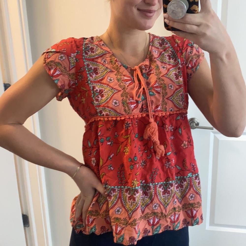 Cute Patterned Top - image 2